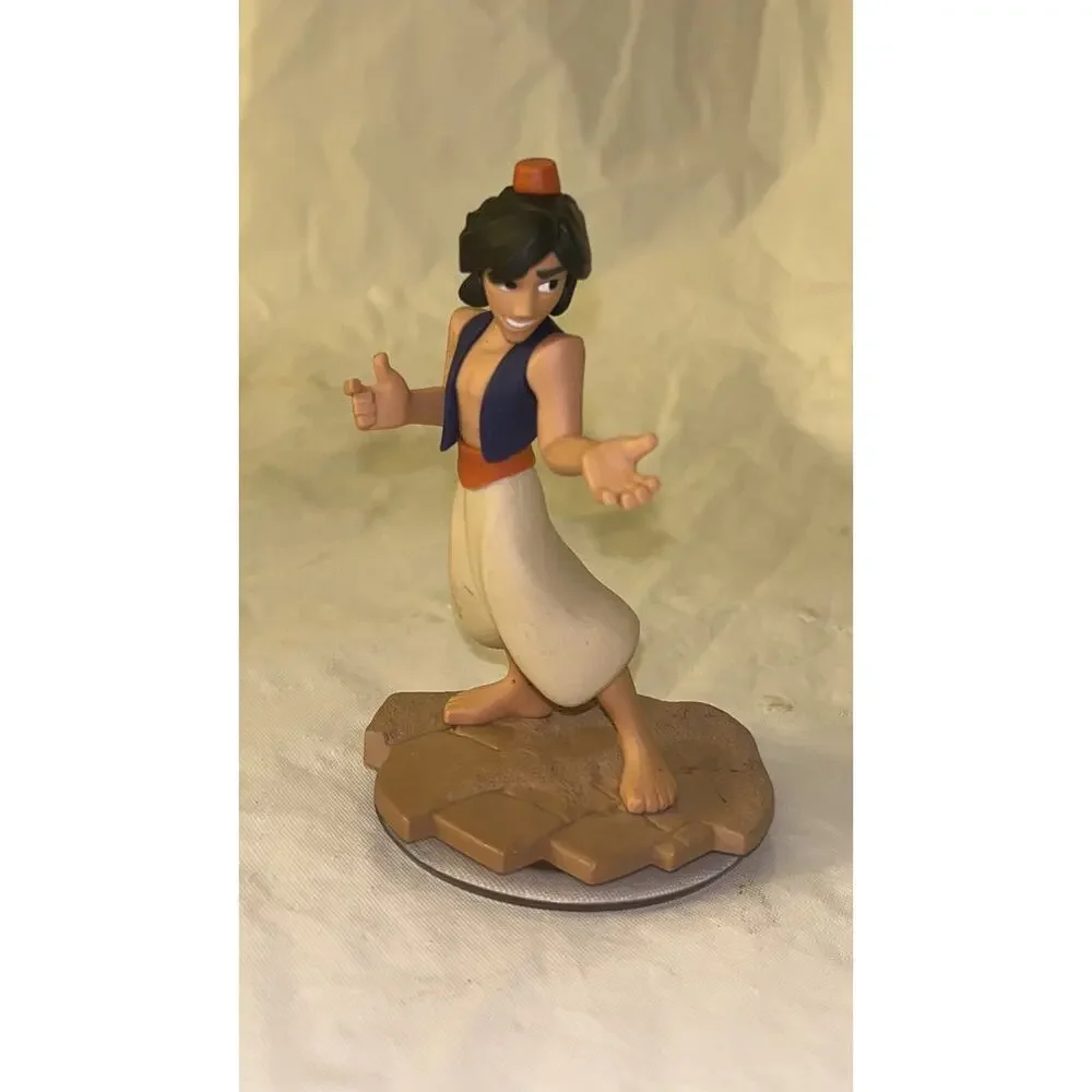 Disney Infinity 2.0 Lot of 4 - Tinker Bell, Maleficent,  Jasmine, Aladdin